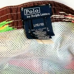 Ralph Lauren Polo Mens Swimsuit Vintage Swimtrunks